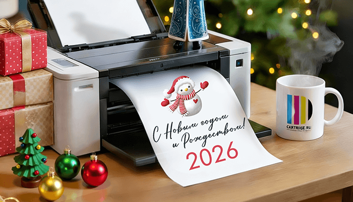 CARTRIDGE.RU wishes you a Happy New Year!