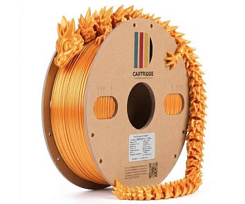 PLA пластик CartriDge 1.75мм 1кг шелк золотой для 3D-принтера
