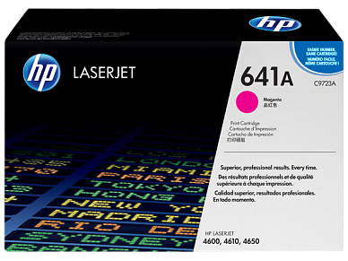 Картридж лазерный HP 641A (C9723A) пурпурный
