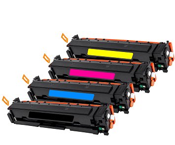 Комплект картриджей SP 045HBK-045HY-045HM-045HC для Canon