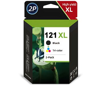 Комплект картриджей HP 121XL (CC641HE/CC644HE) OEM.ref цветной и черный