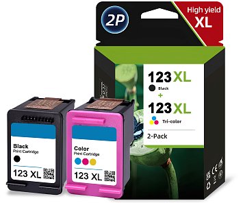 Комплект картриджей HP 123XL (F6V19AE/F6V18AE) OEM.ref цветной и черный
