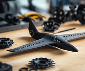 Nylon-6 Carbon Fiber (PA6-CF) угленаполненный нейлон, черный, CartriDge