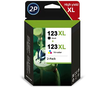 Комплект картриджей HP 123XL (F6V19AE/F6V18AE) OEM.ref цветной и черный