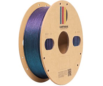 PLA пластик CartriDge 1.75мм 1кг хамелеон фиолетовый для 3D-принтера