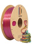 PLA-пластик для 3D-принтера, шёлк золотой-зеленый-красный  (Silk), CartriDge