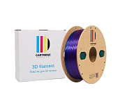 PLA-пластик для 3D-принтера, шёлк синий-зеленый-фиолетовый (Silk), CartriDge