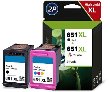 Комплект картриджей HP 651XL (C2P10AE/C2P11AE) OEM.ref цветной и черный