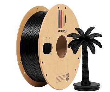 PETG пластик CartriDge 1.75мм 1кг черный для 3D-принтера