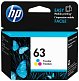 Картридж HP 63 (F6U61AA) цветной