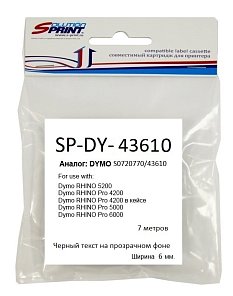 Картридж Sprint SP-DY-43610 (S0720770/43610)