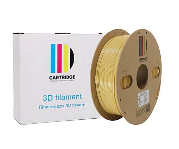 PETG пластик CartriDge 1.75мм 1кг светло-бежевый
