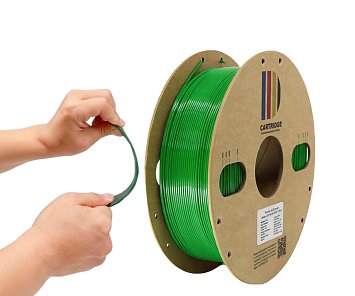 PETG пластик CartriDge 1.75мм 1кг зеленый для 3D-принтера