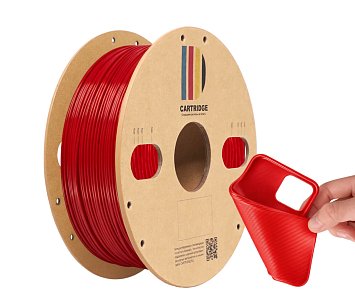 TPU 95A пластик CartriDge 1.75мм 1кг шелк красный для 3D-принтера