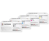 Комплект картриджей SP 067HBK-067HC-067HY-067HM для Canon (без чипа)