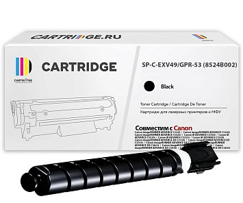 Картридж SP C-EXV49/GPR-53 (8524B002) для Canon, черный