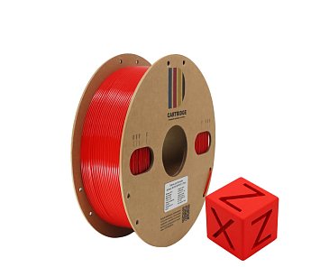 PETG пластик CartriDge 1.75мм 1кг красный для 3D-принтера