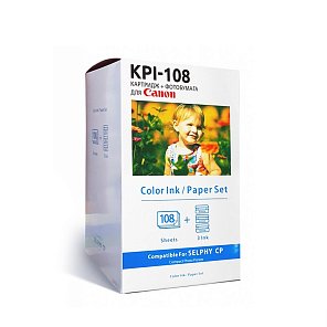 Набор для печати SP KP-108IN (3115B001) для Canon (картридж+бумага)