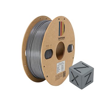 PETG пластик CartriDge 1.75мм 1кг светло-серый для 3D-принтера