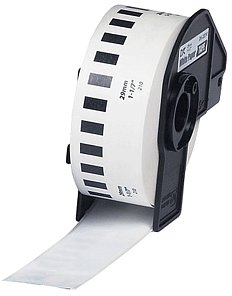 Лента SP DK22210 (Brother DK22210) 29 мм х 30.5 м, черный на белом