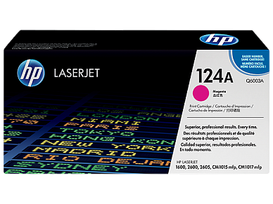 Картридж лазерный HP 124A (Q6003A) пурпурный