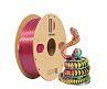 PLA-пластик для 3D-принтера, шёлк золотой-зеленый-красный  (Silk), CartriDge