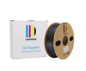 PA6-CF пластик CartriDge 1.75мм 1кг нейлон Nylon черный угленаполненный