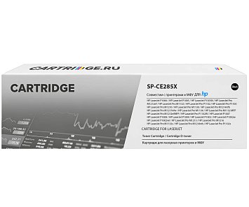 Картридж SP CE285X (85X) для HP черный