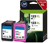 Комплект картриджей HP 123XL (F6V19AE/F6V18AE) OEM.ref