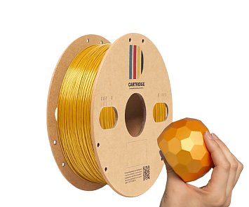 TPU 95A пластик CartriDge 1.75мм 1кг шелк золотой для 3D-принтера