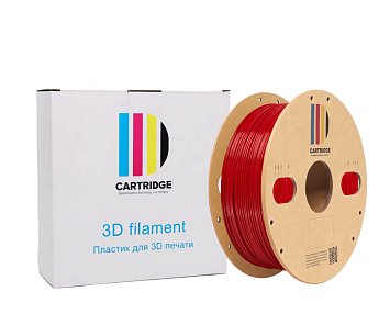TPU 95A пластик CartriDge 1.75мм 1кг шелк красный для 3D-принтера
