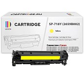 Картридж SP 718Y (2659B002) для Canon, желтый