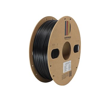 PETG-CF пластик CartriDge 1.75мм 1кг черный угленаполненный
