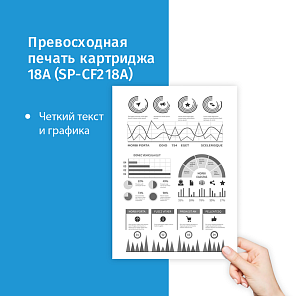 Картридж SP CF218A (18A) для HP черный