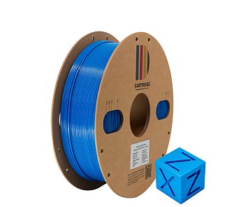 PETG пластик CartriDge 1.75мм 1кг синий для 3D-принтера