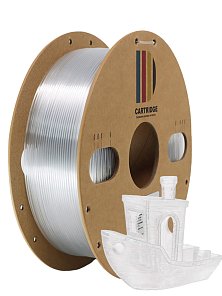 PETG пластик CartriDge 1.75мм 1кг прозрачный для 3D-принтера