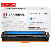 Картридж SP 055C (3015C002) для Canon, голубой (с чипом)