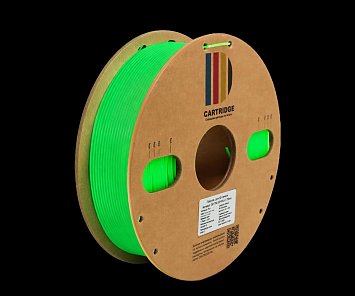 PLA пластик CartriDge 1.75мм 1кг люминесцентный зеленый