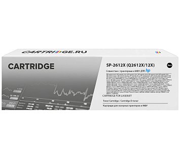 Картридж SP Q2612X (12X) для HP черный