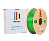 PETG пластик CartriDge 1.75мм 1кг флуоресцентный зелено-прозрачный