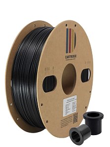 PETG-CF пластик CartriDge 1.75мм 1кг черный угленаполненный