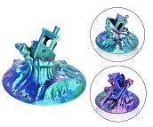 PLA-пластик для 3D-принтера, шёлк синий-зеленый-фиолетовый (Silk), CartriDge