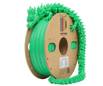 PLA пластик CartriDge 1.75мм 1кг зеленый для 3D-принтера