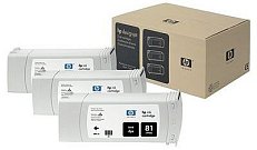 Картридж HP 81 (C5066A) 3 Ink Multipack