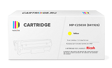 Картридж MP C2503H (841926) для Ricoh, желтый