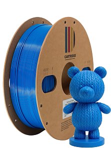 PETG пластик CartriDge 1.75мм 1кг синий для 3D-принтера