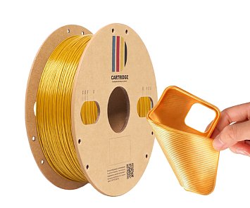 TPU 95A пластик CartriDge 1.75мм 1кг шелк золотой для 3D-принтера