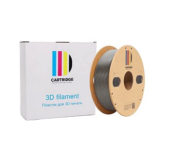 ABS пластик CartriDge 1.75мм 1кг серый для 3D-принтера