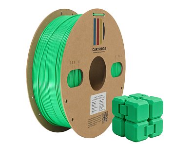 PLA пластик CartriDge 1.75мм 1кг зеленый для 3D-принтера