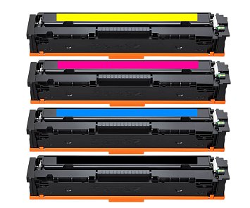 Комплект картриджей SP 055HBK-055HC-055HM-055HY для Canon (c чипом)
